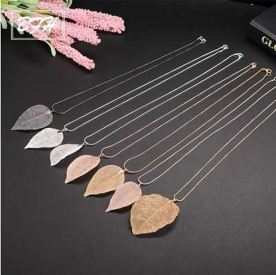 BFH Fashion Charm Maxi Design Leaf Pendant Necklaces For Women Girl Wedding Party Silver Long Necklace Jewelry Gift Wholesale
BFH Fashion Charm Maxi Design Leaf Pendant Necklaces For Women Girl Wedding Party Silver Long Necklace Jewelry Gift Wholesale