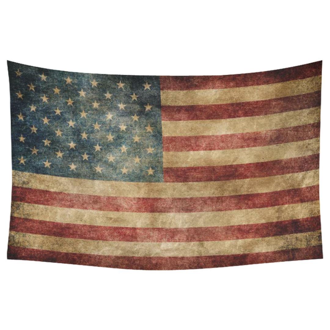 CHARMHOME Stars and Stripes USA Flag Wall Art Home Decor Vintage Retro American Flag Bule Red Tapestry Wall Hanging Blanket
CHARMHOME Stars and Stripes USA Flag Wall Art Home Decor Vintage Retro American Flag Bule Red Tapestry Wall Hanging Blanket