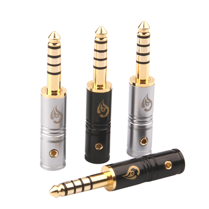 4.4mm 5pole Audio Plug Speaker Connector Adapter Plug 3.5 Gold Plated Welded Connector Audio DIY AUX 4.4mm Male Plug
4.4mm 5pole Audio Plug Speaker Connector Adapter Plug 3.5 Gold Plated Welded Connector Audio DIY AUX 4.4mm Male Plug