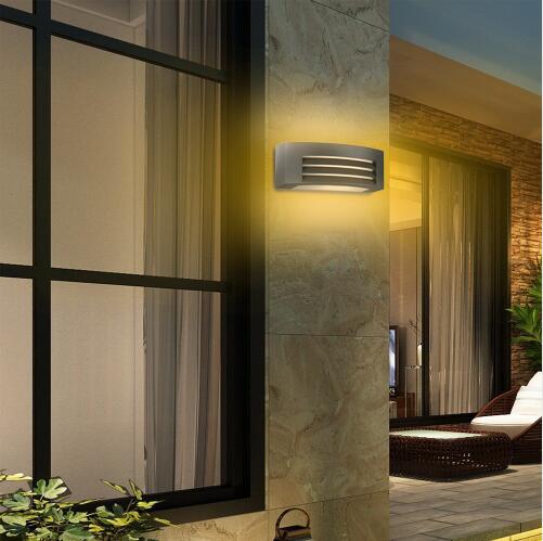 outdoor waterproof wall lamps aluminum e27 wall sconces lights courtyard garden porch corridor lights fixture ac85265v