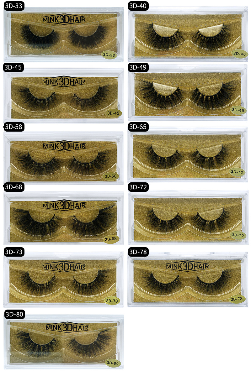 High-Grade Mink False Eyelashes Messy style Natural Look Thick 3D Mink Fur Hair Handmade Fake Lashes Black DHL Free
High-Grade Mink False Eyelashes Messy style Natural Look Thick 3D Mink Fur Hair Handmade Fake Lashes Black DHL Free