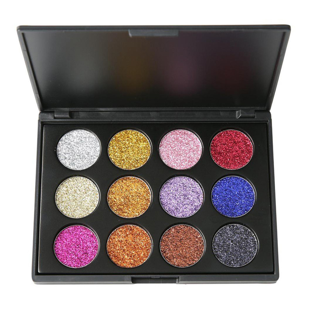 12 Color Eyeshadow And 12 Pcs Makeup Brushes Eye Powder Shadow Set Eyeshadow Palette Glitter Eye Palette Silky Pigments Shadow, Mixed color
12 Color Eyeshadow And 12 Pcs Makeup Brushes Eye Powder Shadow Set Eyeshadow Palette Glitter Eye Palette Silky Pigments Shadow, Mixed color