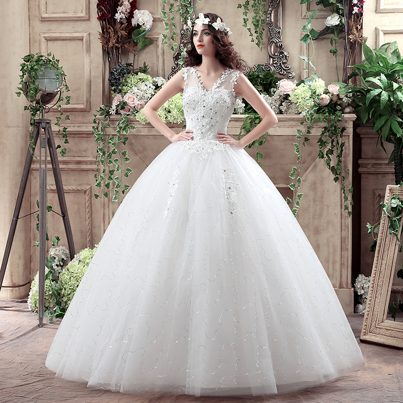2018 New Arrive Korean Summer Fashionable Cheap Wedding Dress Crystal Plus Size Bridal Gowns Lace Up Dresses vestido de noiva, White
2018 New Arrive Korean Summer Fashionable Cheap Wedding Dress Crystal Plus Size Bridal Gowns Lace Up Dresses vestido de noiva, White