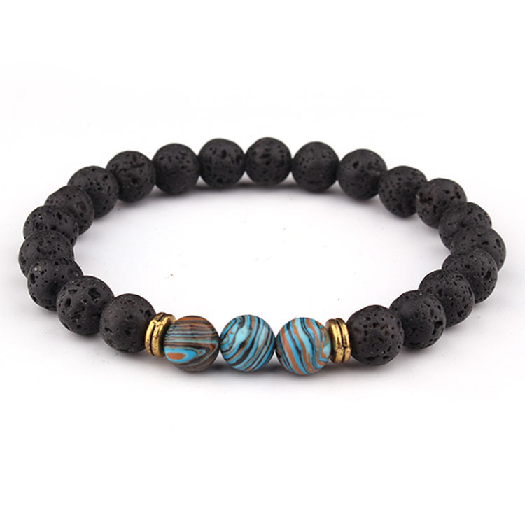 8mm Lava Stone Beaded Bracelet Bangle Imperial Beads Stretch Energy Yoga Jewelry Bracelets Women Men
8mm Lava Stone Beaded Bracelet Bangle Imperial Beads Stretch Energy Yoga Jewelry Bracelets Women Men