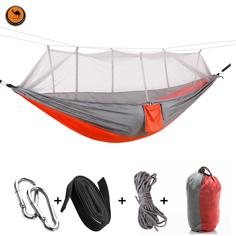 High Strength Double Person Hammock Portable Camping Furniture Outdoor Travel Kits Stit Mixed colors
High Strength Double Person Hammock Portable Camping Furniture Outdoor Travel Kits Stit Mixed colors