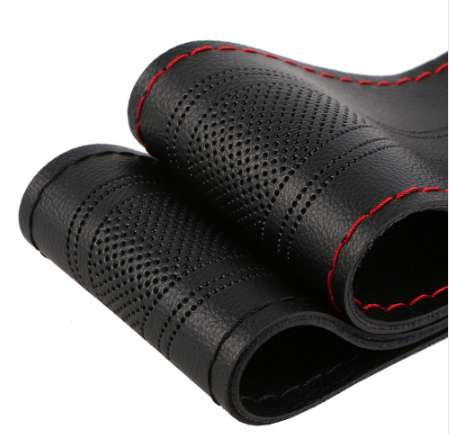 O SHI CAR steering-wheel Collar 15"/38cm/Faux Leather Car Steering Wheel Cover Anti-slip Stitch On Wrap with Needle & Thread
O SHI CAR steering-wheel Collar 15"/38cm/Faux Leather Car Steering Wheel Cover Anti-slip Stitch On Wrap with Needle & Thread