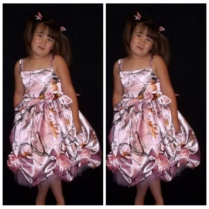 Spaghetti Full Pink Camo Short Flower Girl Dresses Knee Length Handmade Flowers Adorned Custom Girls Wedding Party Gowns Toddler Dress, Same as image
Spaghetti Full Pink Camo Short Flower Girl Dresses Knee Length Handmade Flowers Adorned Custom Girls Wedding Party Gowns Toddler Dress, Same as image