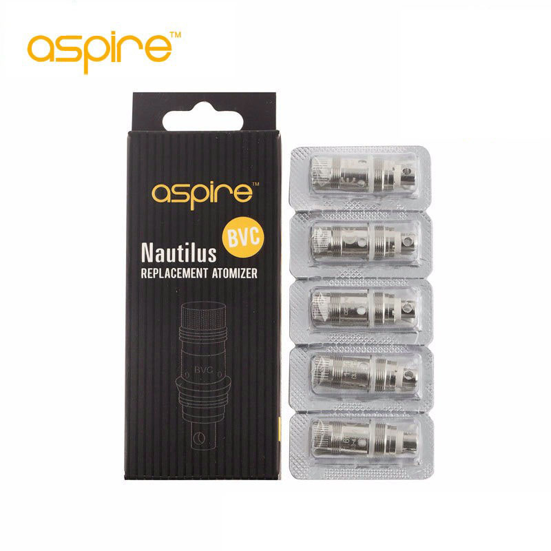 

100% Original Aspire Nautilus Coil BVC Aspire Coils Nautilus Coil Heads Atomizer Core For Aspire Nautilus & Mini Nuaitlus Ecig Vapor
