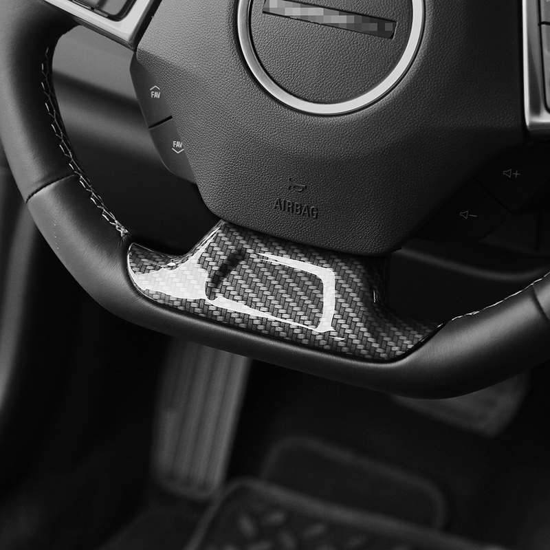 Car styling ABS Car Steering Wheel Decoration Cover Trim For Chevrolet Camaro Auto Interior Accessories