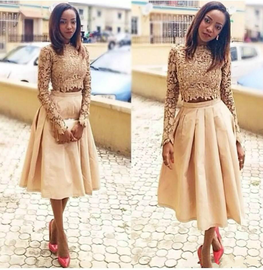 Fashion Two Pieces Lace Evening Dresses Long Sleeves Tea Length Cocktail Mini Short Prom Dress African Dubai Arabia Party Gowns, Purple
Fashion Two Pieces Lace Evening Dresses Long Sleeves Tea Length Cocktail Mini Short Prom Dress African Dubai Arabia Party Gowns, Purple