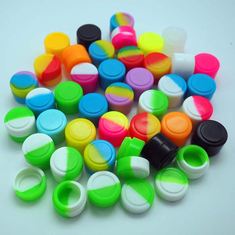 2ml Mini Silicone Wax Container 50pcs/lot Food Grade Non-Stick Slick Concentrate Extract Dab Sticks Rosin Cream Oil Storage Jars
2ml Mini Silicone Wax Container 50pcs/lot Food Grade Non-Stick Slick Concentrate Extract Dab Sticks Rosin Cream Oil Storage Jars