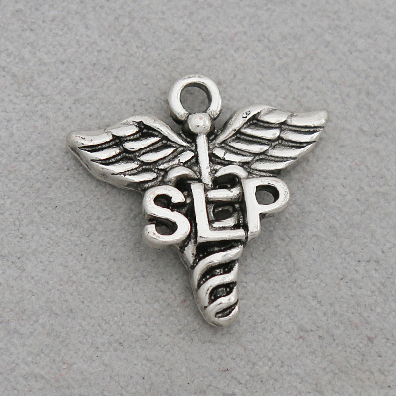 Wholesale Trendy Vintage Speech Language Pathologist Alloy Medical SLP Charms 50pcs 20*20mm AAC1898
Wholesale Trendy Vintage Speech Language Pathologist Alloy Medical SLP Charms 50pcs 20*20mm AAC1898