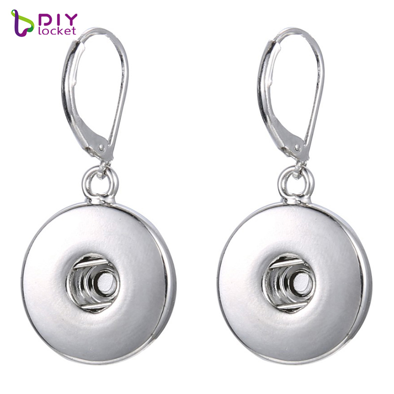 Fashion Snap Jewelry Earrings 18mm Snap Button Dangle Earrings for Women DIY Snap buttons charms Wholesale
Fashion Snap Jewelry Earrings 18mm Snap Button Dangle Earrings for Women DIY Snap buttons charms Wholesale