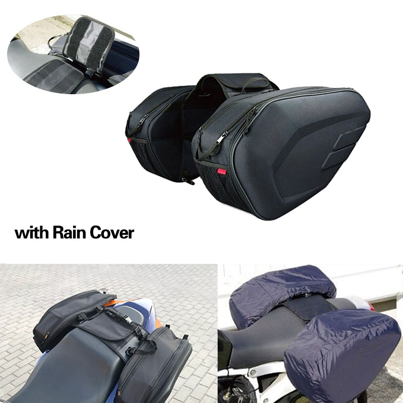 One Set SA212 Waterproof Motorcycle Saddle bags Moto Riding Helmet Bag Side Bag Tail Luggage Suitcase with Rain Cover
One Set SA212 Waterproof Motorcycle Saddle bags Moto Riding Helmet Bag Side Bag Tail Luggage Suitcase with Rain Cover