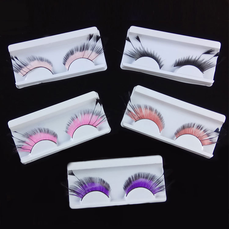 Fashion Women New Feather False Eyelashes Makeup Eye Tail Extended Drama Stage Art Form Party Long Women Makeup Tools
Fashion Women New Feather False Eyelashes Makeup Eye Tail Extended Drama Stage Art Form Party Long Women Makeup Tools