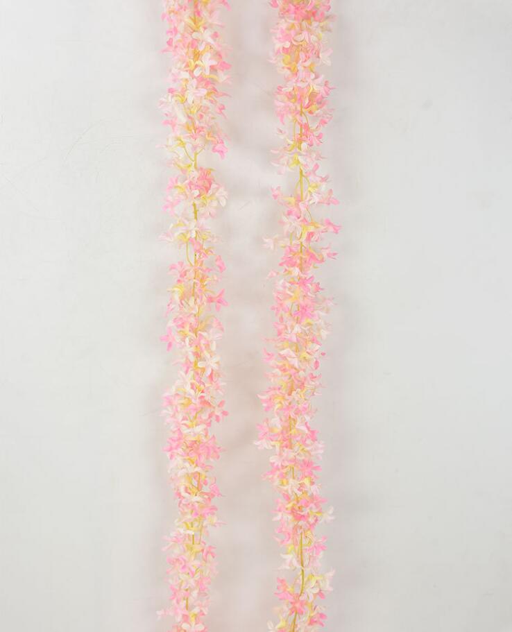 Artificial Flowers Cherry Blossom attificial Lilac flowers Vine beautiful rattan for wedding decotations Encryption flower string AF06