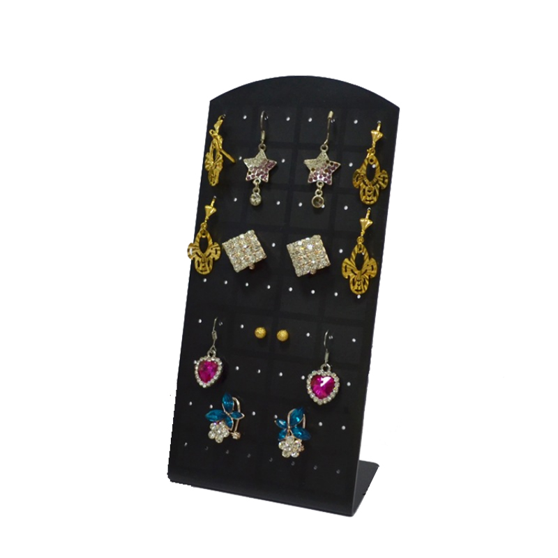 Fashion Jewelry Display 5pcs/lot Earring Stand Holder Black Acrylic 72 Holes 36 Pairs Earrings Display Hook Earring Storage Box
Fashion Jewelry Display 5pcs/lot Earring Stand Holder Black Acrylic 72 Holes 36 Pairs Earrings Display Hook Earring Storage Box
