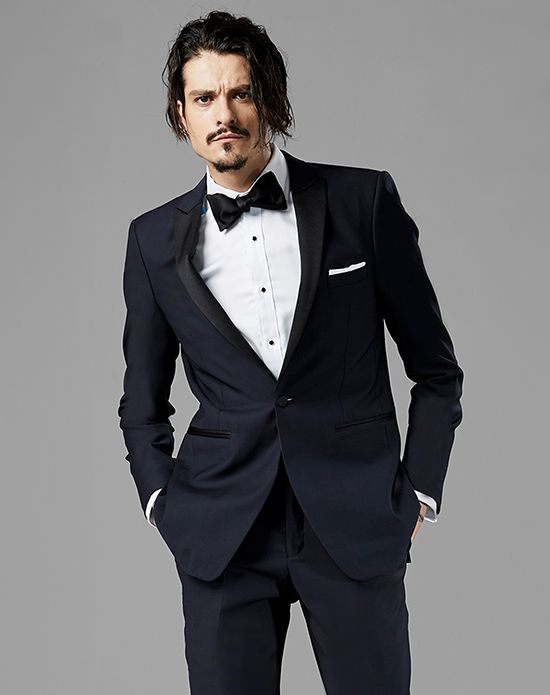 New Best Selling Black Mens Wedding Suits Custom Made Slim Fit Wedding Groom Tuxedos For Men Groom Suits Bridegroom (Jacket+Pants+Bow Tie)