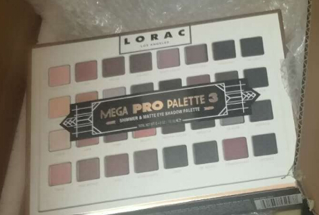 Professional Makeup LORAC MEGA PRO Palette 32 Color Nake Eyeshadow LORAC Eye shadow Palette Makeup Set Cosmetics Palette
