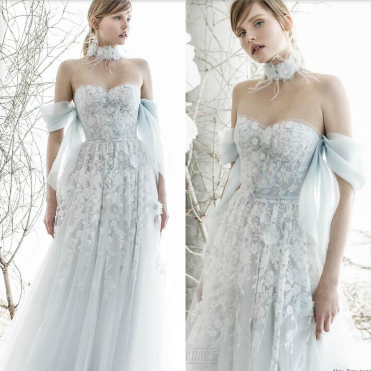 Mira Zwillinger 2018 Wedding Dress Fancy Off Shoulder Sweetheart Floral Lace Applique Bridal Gowns Custom Made