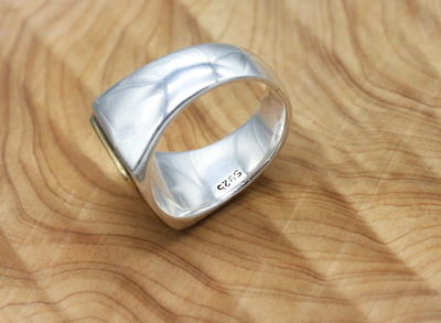 Brand new men's jewelry 925 sterling silver band rings American Europe vintage punk style thick designer hand-made rings gift free shipping