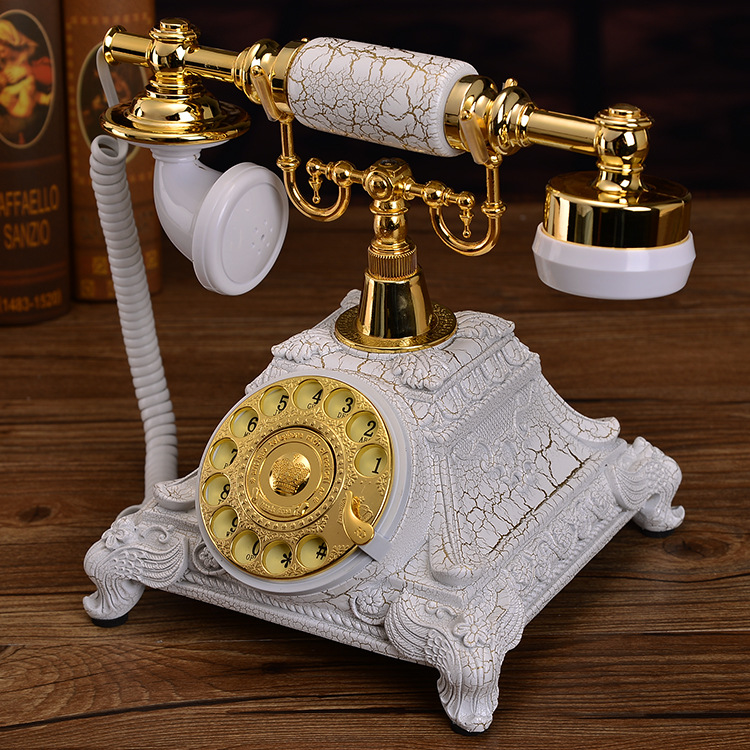 European antique rotary telephone retro home landline creative phone garden fashion antique telephone