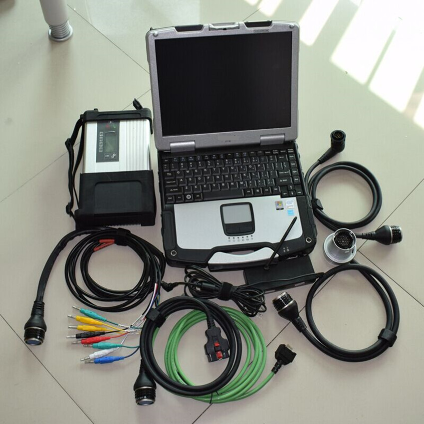 Full Chip MB STAR C5 SD Connect Compact 5 Diagnostic Tool with WIFI Function software + CF30 Laptop hdd 320gb win11 touch computer super scanner 12v 24v
Full Chip MB STAR C5 SD Connect Compact 5 Diagnostic Tool with WIFI Function software + CF30 Laptop hdd 320gb win11 touch computer super scanner 12v 24v