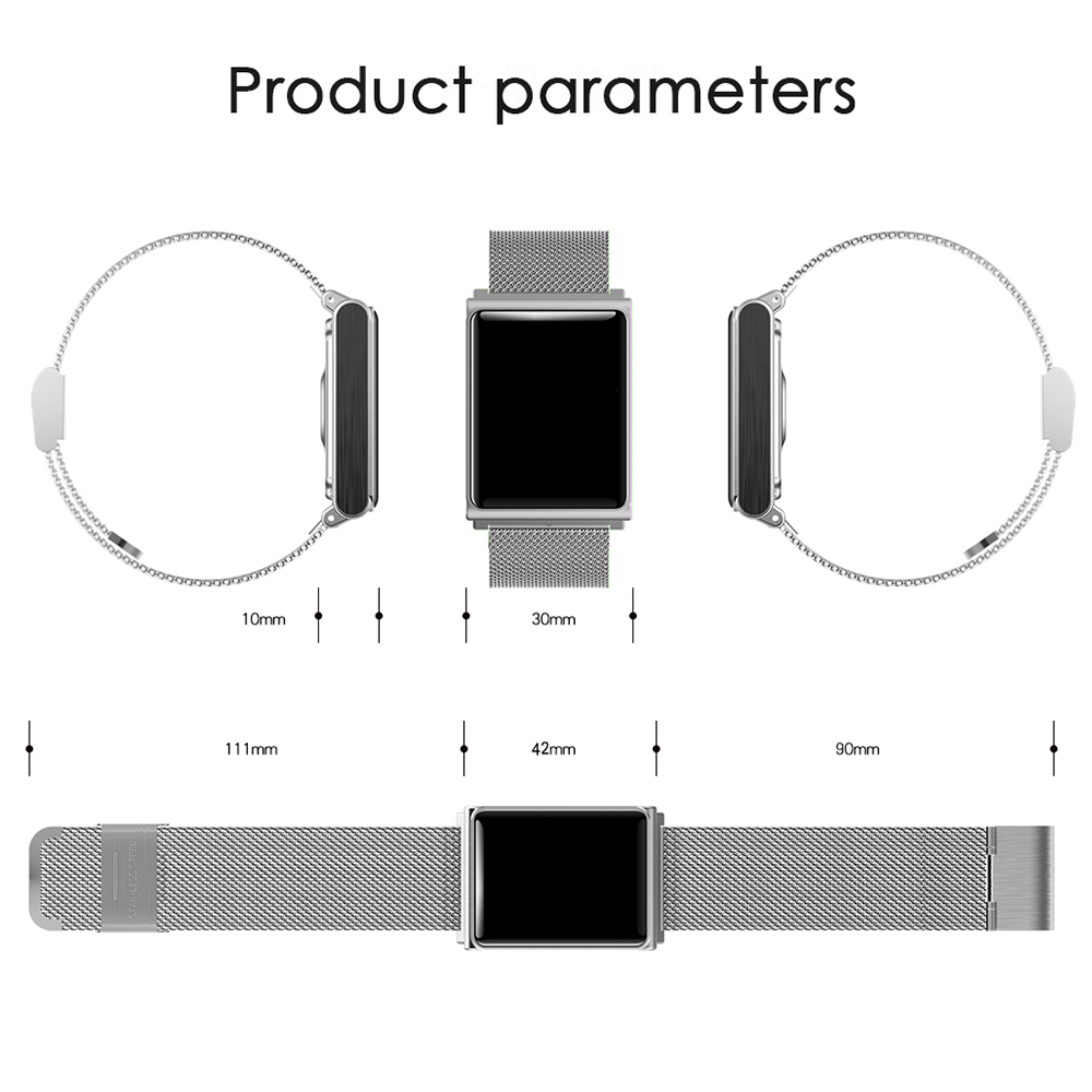 Smart Watch Blood Oxygen Blood Pressure Heart Rate Monitor Smart Bracelet Watch Fitness Tracker Smart Wristwatch Watch For Andorid iPhone