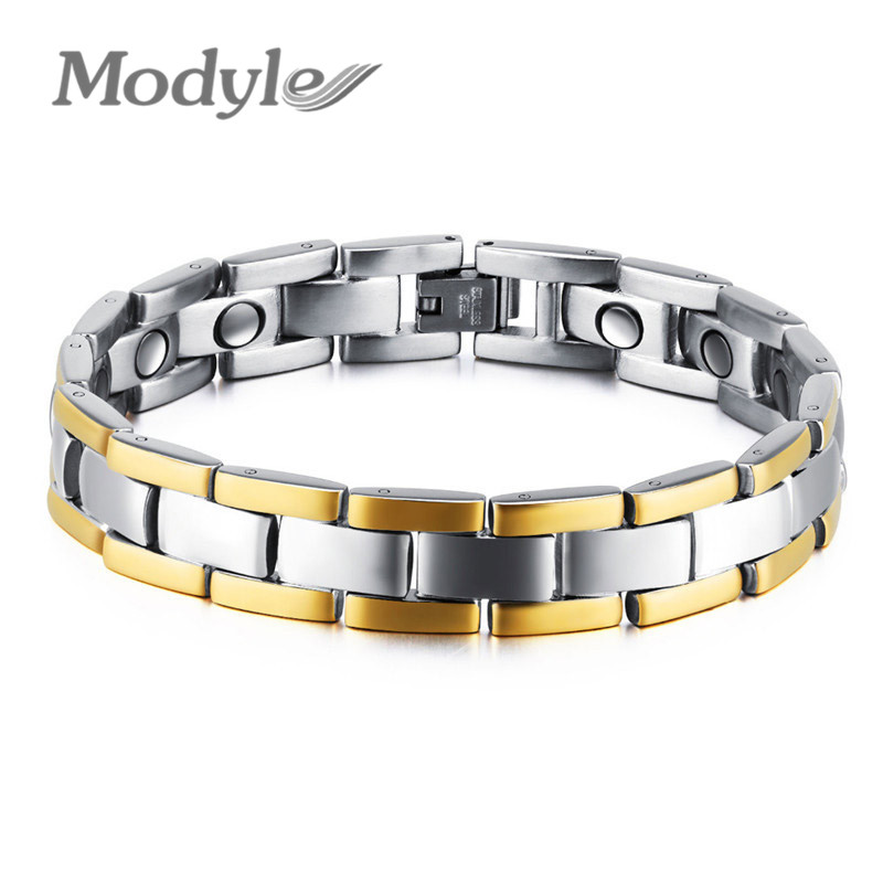 whole saleModyle Drop-Shipping Mens Bio Energy Magnetic Theraphy Bracelet Stainless Steel Chain Link Adjustable Length
whole saleModyle Drop-Shipping Mens Bio Energy Magnetic Theraphy Bracelet Stainless Steel Chain Link Adjustable Length