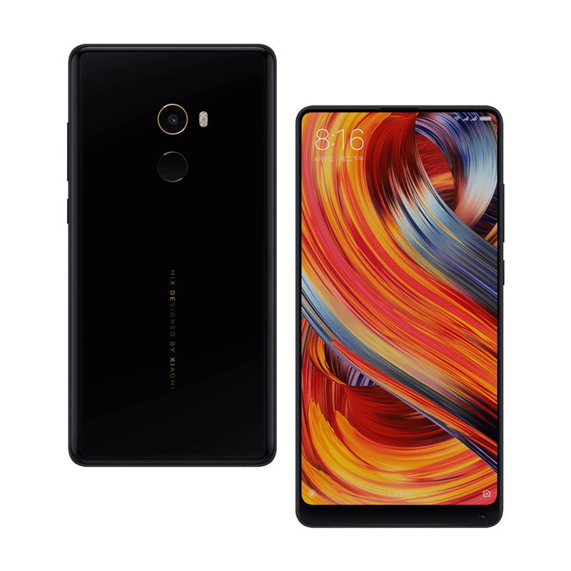 Original Xiaomi Mi MIX 2 4G LTE Mobile Phone 6GB RAM 256GB ROM Snapdragon 835 Octa Core Android 5.99" Full Screen 12.0MP NFC Fingerprint ID Face 
