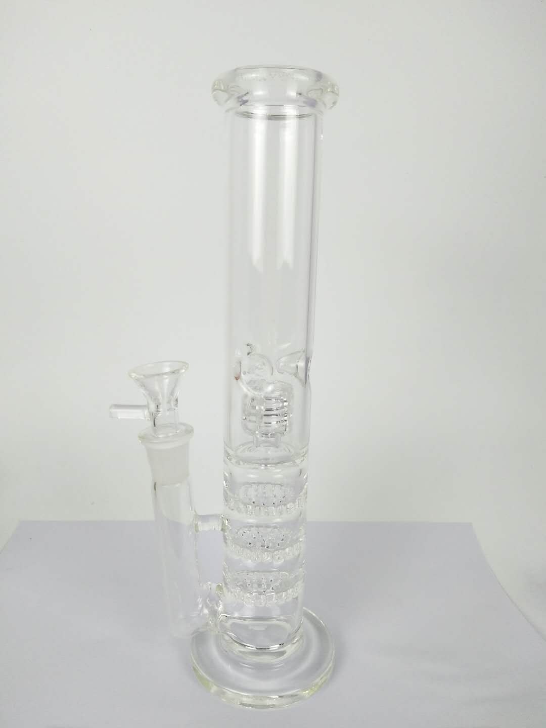 H:26CM D:3.8CM Glass bongs hot sale glass oil rigs dab rig hand blow triple honeycomb birdcage percolators smoking glass water pipe
H:26CM D:3.8CM Glass bongs hot sale glass oil rigs dab rig hand blow triple honeycomb birdcage percolators smoking glass water pipe