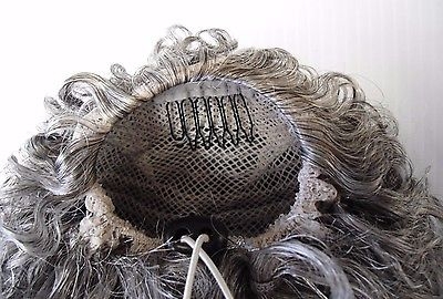 Afro kinky silver grey human hair ponytail,short high gray kinky hair puff updo drawstring ponytail human hair