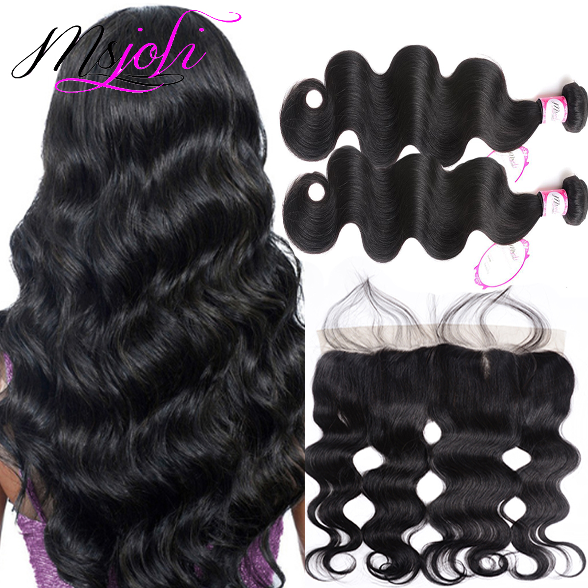 Body Wave Virgin Malaysian Human Hair Extension 2 Bundles With 13x4 Lace Frontal 3Pcs/Set Malaysian Human Hair, Natural color
Body Wave Virgin Malaysian Human Hair Extension 2 Bundles With 13x4 Lace Frontal 3Pcs/Set Malaysian Human Hair, Natural color