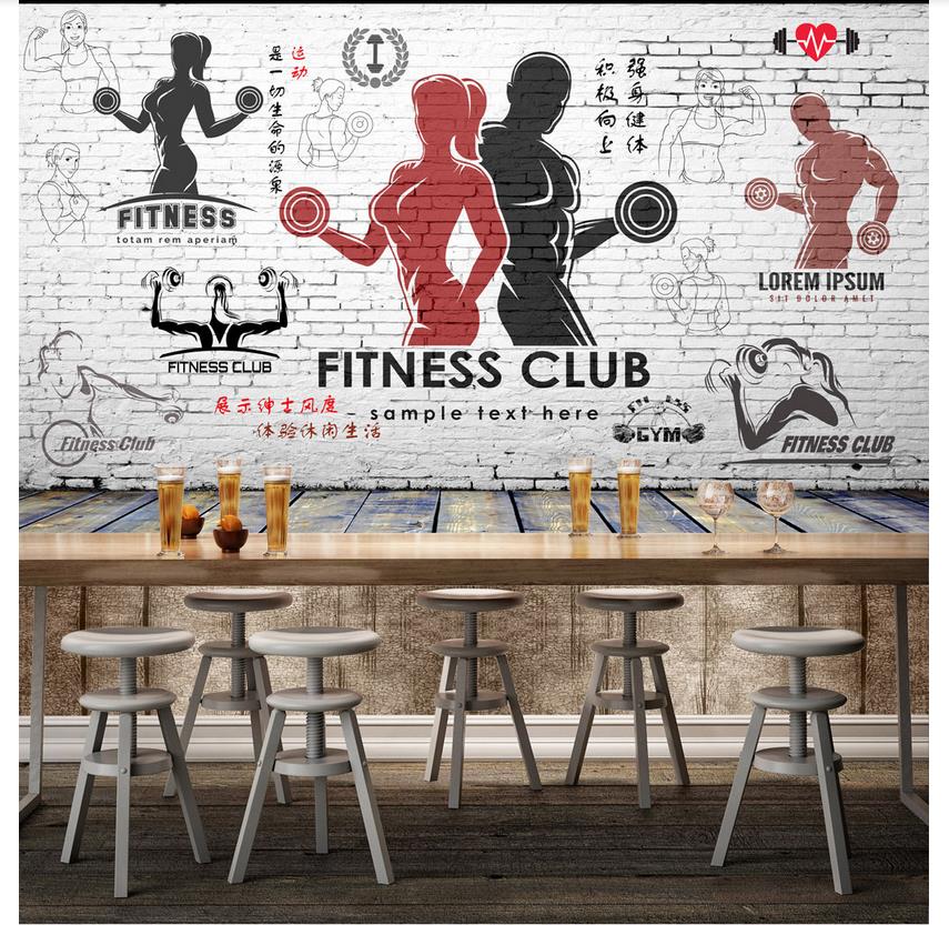 Custom 3d wall murals wallpaper 3d photo wallpaper murals Retro Vintage Body Building Gym wallpaper background wall Gym mural decoration, Custom any size
Custom 3d wall murals wallpaper 3d photo wallpaper murals Retro Vintage Body Building Gym wallpaper background wall Gym mural decoration, Custom any size
