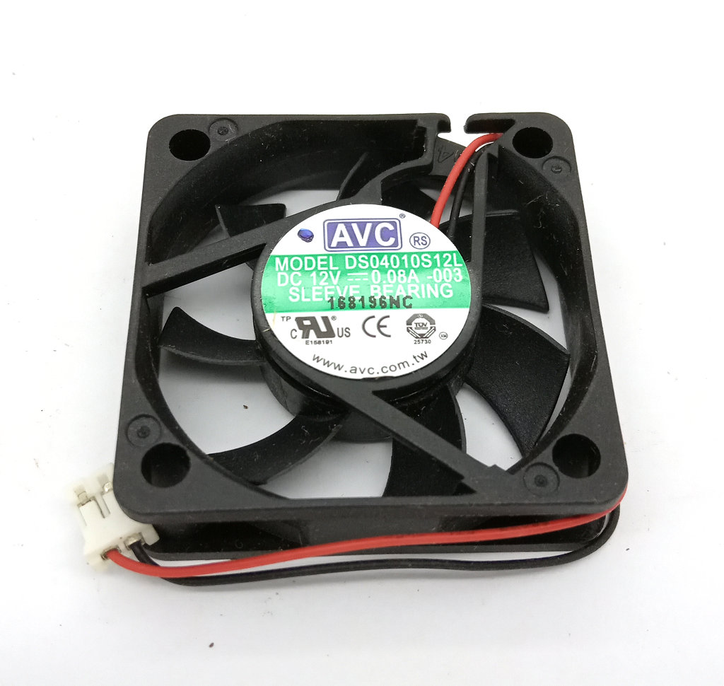 New Original AVC DS04010S12L DC12V 0.08A 40x40x10MM Mute Computer cooling fan