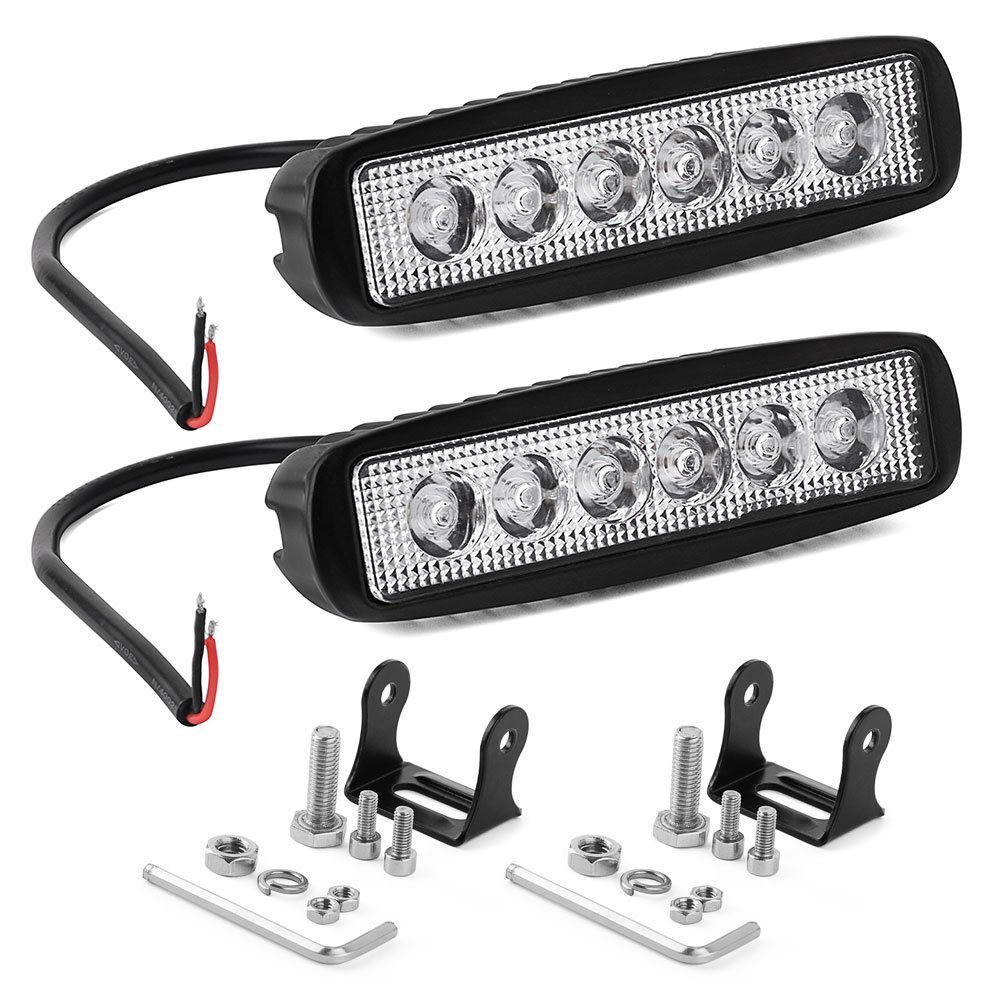 6 Inch 18W 1200LM 6000K Spot LED Light Bar 12V LED Beams For Car 4x4 4WD Offroad SUV ATV Truck Trailer Lamp Motorcycle
6 Inch 18W 1200LM 6000K Spot LED Light Bar 12V LED Beams For Car 4x4 4WD Offroad SUV ATV Truck Trailer Lamp Motorcycle
