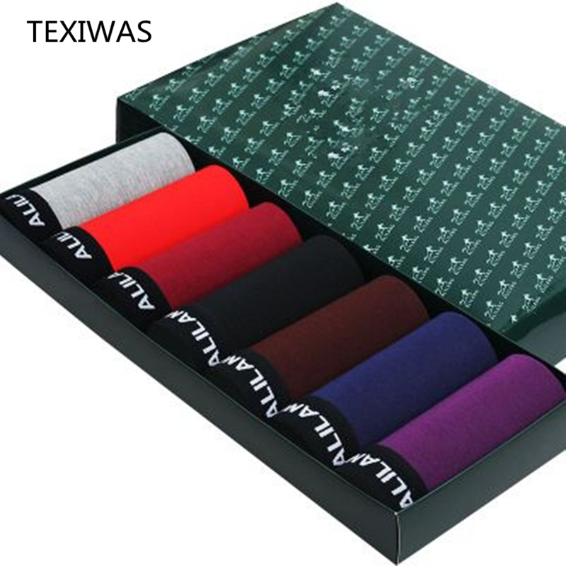 2017 Boxer 7Pcs/lot Brand Sexy Panties Plus Size Mens Underwear Modal Boxer Short Colorful Breathable Belt Shorts, Black
2017 Boxer 7Pcs/lot Brand Sexy Panties Plus Size Mens Underwear Modal Boxer Short Colorful Breathable Belt Shorts, Black