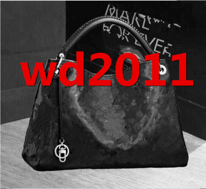 New High quality Fashion PU leather handbags women famous black designers tote shoulder bags with dust bag M40249 от DHgate WW