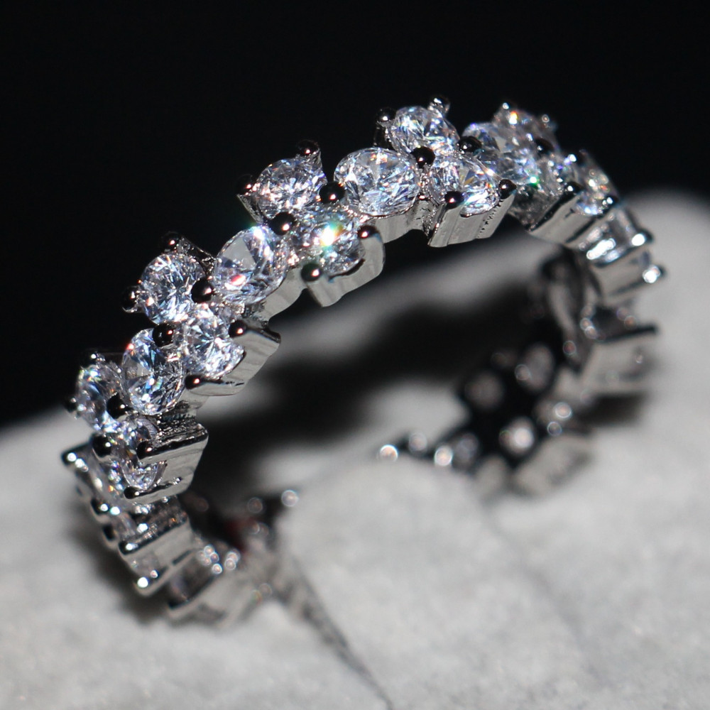 choucong Women Jewelry Handmade Flower Style Diamond 925 Sterling silver Engagement Wedding Band Ring Sz 5-11 Gift
choucong Women Jewelry Handmade Flower Style Diamond 925 Sterling silver Engagement Wedding Band Ring Sz 5-11 Gift