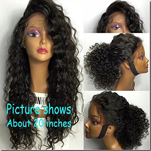 360 Lace Frontal wig Pre plucked 360 full lace human hair wigs 150% density deep curly virgin remy front Diva2