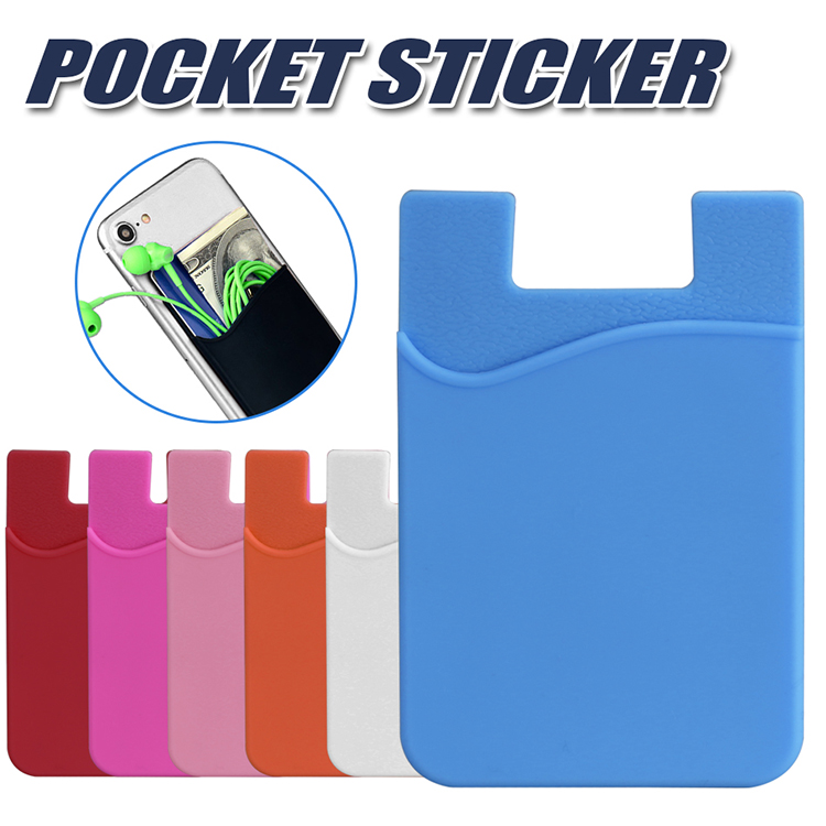 Silicone Wallet Credit Card Cash Pocket Sticker 3M Adhesive Stickers Stick-on ID Credit Bus Bank Identity Card Holder Pouch For iPhone Samsung in OPP Package, White
Silicone Wallet Credit Card Cash Pocket Sticker 3M Adhesive Stickers Stick-on ID Credit Bus Bank Identity Card Holder Pouch For iPhone Samsung in OPP Package, White