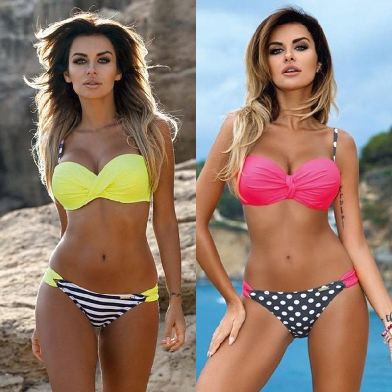 Women Bikini Candy Colors Swimsuits Bathing Suit Push Up Set Plus Size Swimwear Female Biquinis
Women Bikini Candy Colors Swimsuits Bathing Suit Push Up Set Plus Size Swimwear Female Biquinis