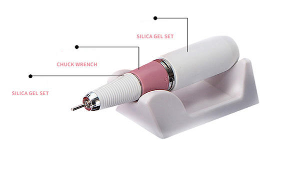 Rechargeable Portable 18W 30000RPM Electric Nail Drill Machine Acrylic File Manicure Pedicure Set