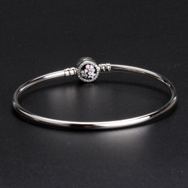 2018 Fashion 925 Sterling Silver Bangle bloom flower enamel Clasp for Pandora Charms Silver Beads Bracelet Women Jewelry DIY Making
2018 Fashion 925 Sterling Silver Bangle bloom flower enamel Clasp for Pandora Charms Silver Beads Bracelet Women Jewelry DIY Making