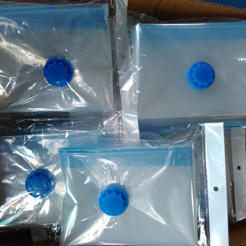 Home Storage Vacuum Space Saver Bag Compressed Organizer Clothing Bag Air Pump Seal for Organizing Cupboard Wardrobe