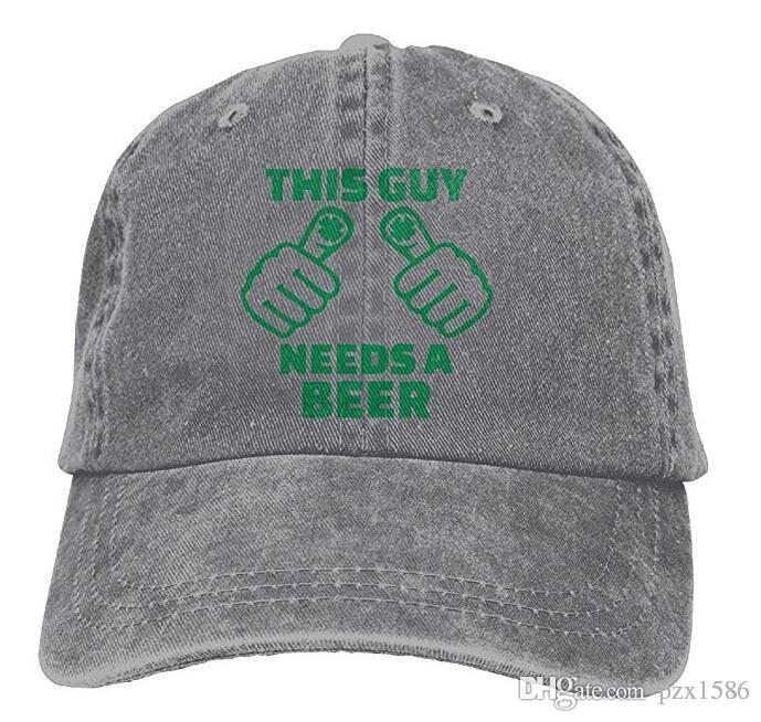 pzx@ Baseball Cap For Men & Women, This Guy Needs A Beer Womens Cotton Adjustable Denim Cap Hat Multi-color optional, Grey
pzx@ Baseball Cap For Men & Women, This Guy Needs A Beer Womens Cotton Adjustable Denim Cap Hat Multi-color optional, Grey