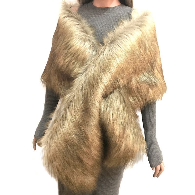 Faux Fur Coat Women Ponchos And Capes Bridal Shawl Cape y Vest Coats Women Abrigo Mujer Fourrure New Winter Coats114863770
