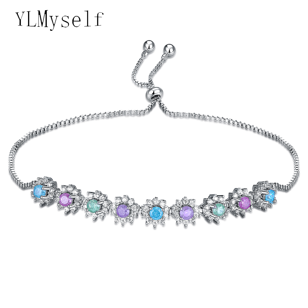 Charming Bracelets & Bangles candy color stones jewelry bright crystal silver plate lovely gift Bracelet for women
Charming Bracelets & Bangles candy color stones jewelry bright crystal silver plate lovely gift Bracelet for women