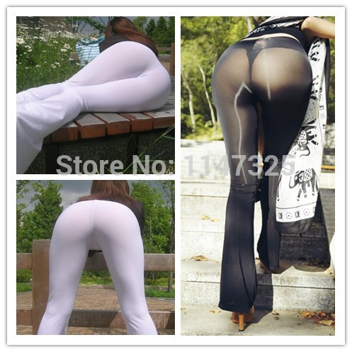 New Sexy Shiny Oil Glossy Leggings for Women Fluorescent Low Waisted Flared Stretchy Womens Flared Pants Punk Dance Plus Size