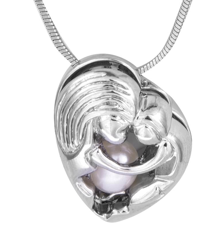 Mother's day gift Silver Mother-daughter oyster pearl Cage Pendant novelty shape plated sliver cage Pendants Jewelry Gift P125
Mother's day gift Silver Mother-daughter oyster pearl Cage Pendant novelty shape plated sliver cage Pendants Jewelry Gift P125